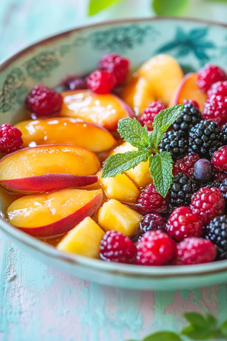 Apprenez a preparer des desserts legers aux fruits dete pour des saveurs estivales