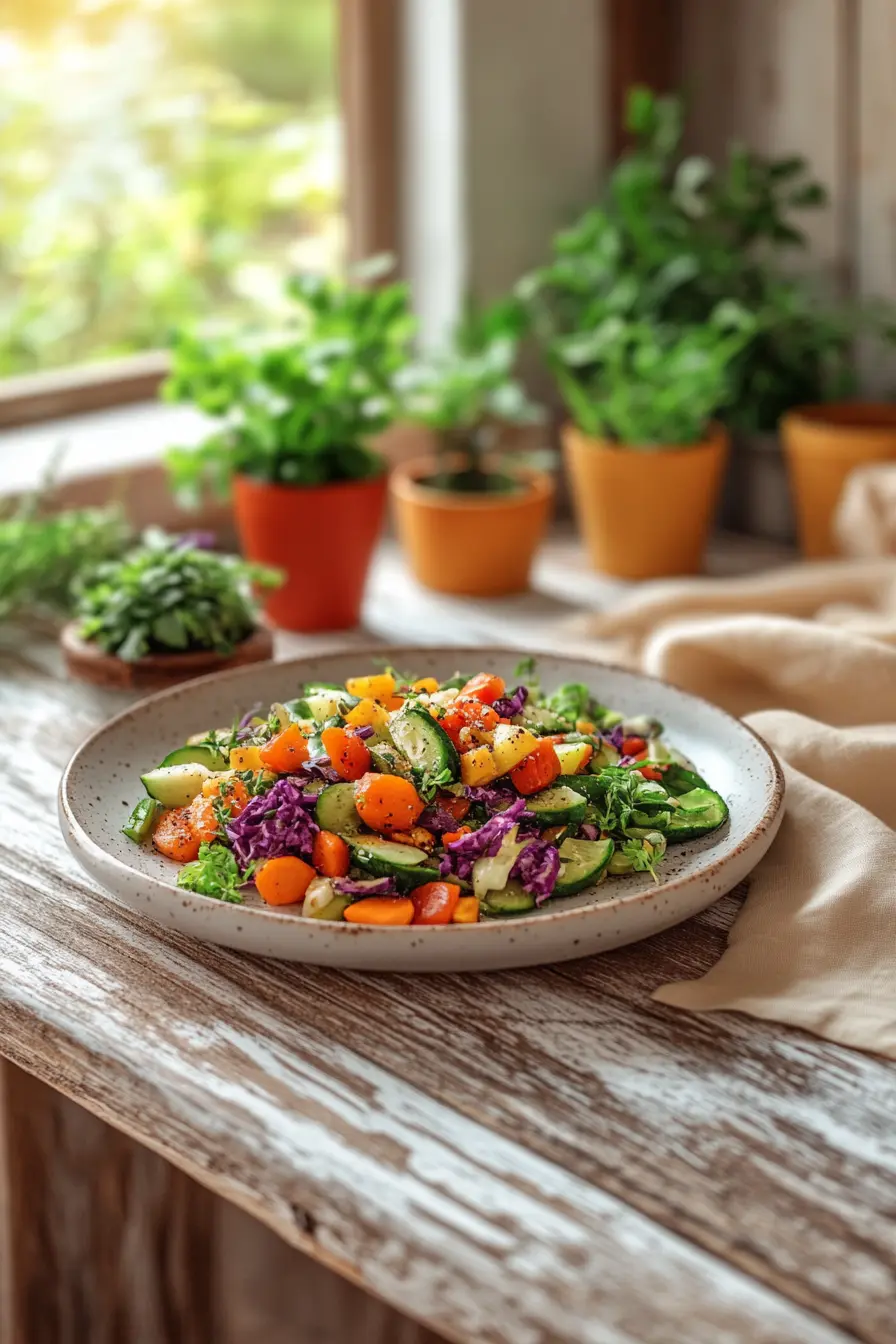 Apprenez la cuisine vegetarienne avec ingredients bio pour vos repas equilibres