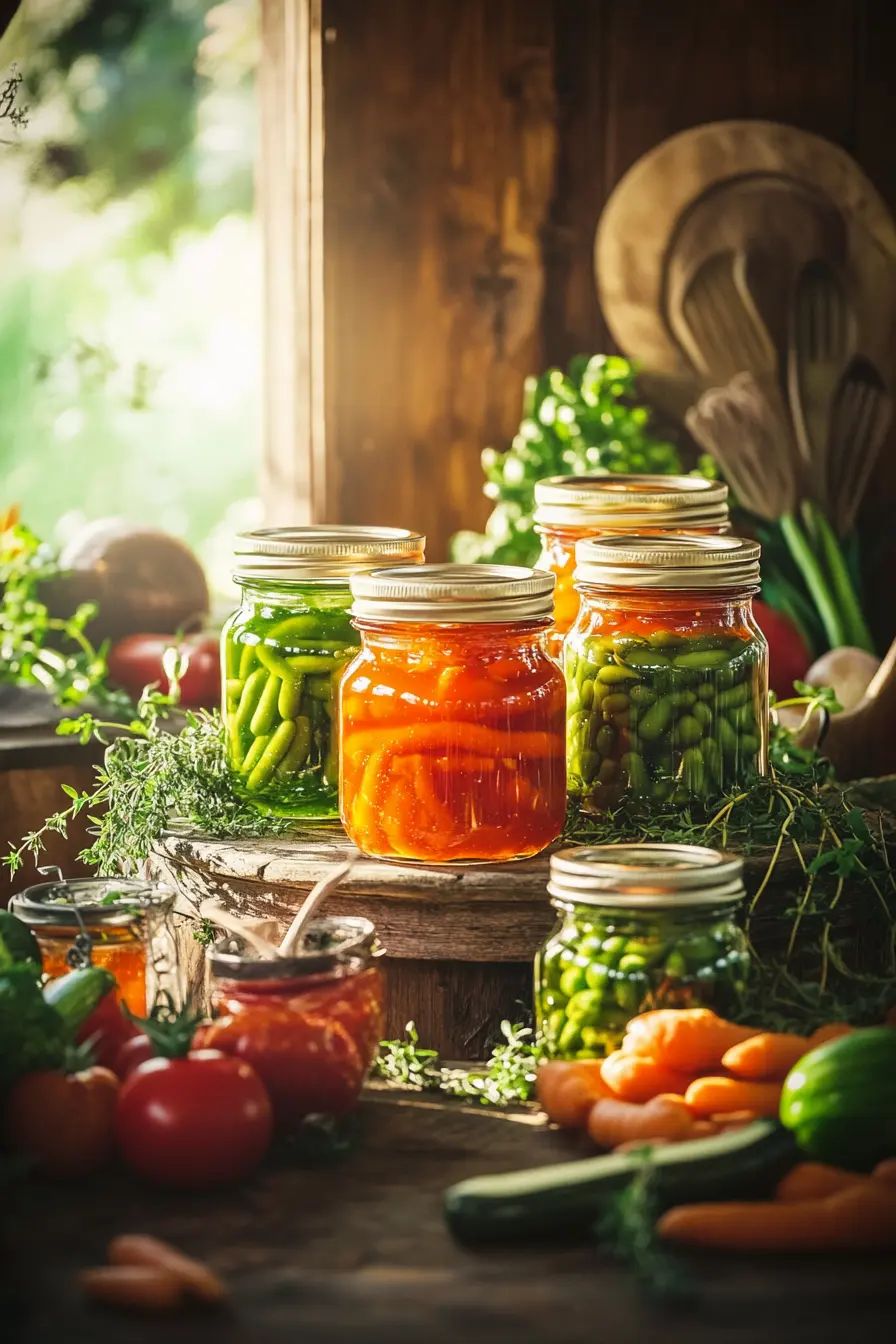 Astuces et recettes de conserves legumes bio faciles pour vos repas sante