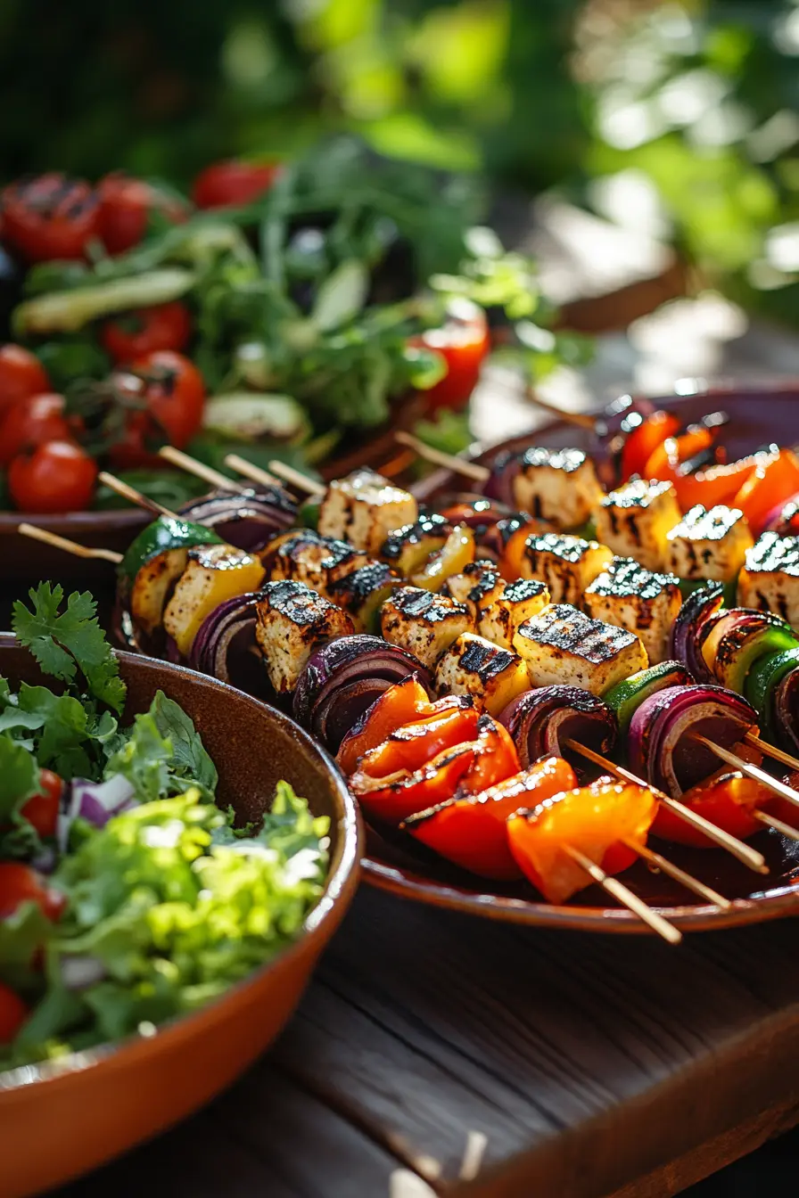 Barbecue healthy pour repas equilibre avec des saveurs naturelles