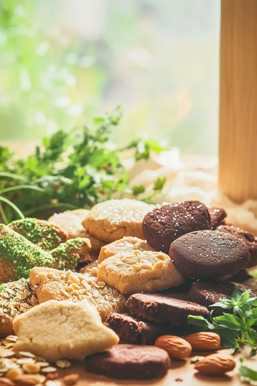 Biscuits vegan gourmands maison pour des pauses saines et savoureuses