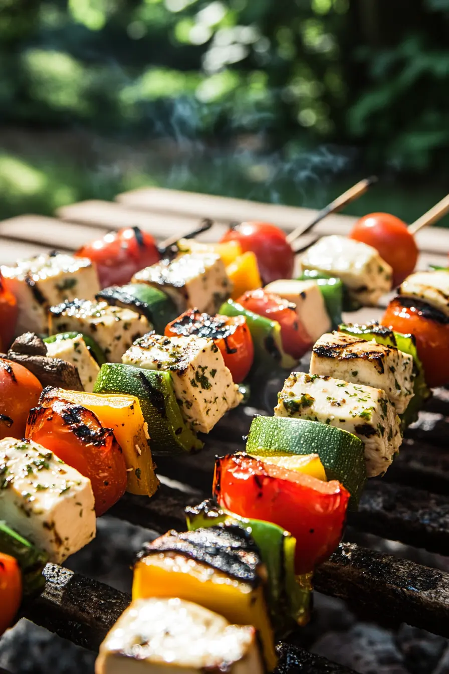 Brochettes saines pour grillades maison avec des ingredients naturels et equilibres