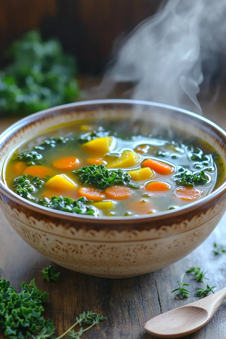 Comment faire soupe maison vitaminee pour des repas sains et reconfortants