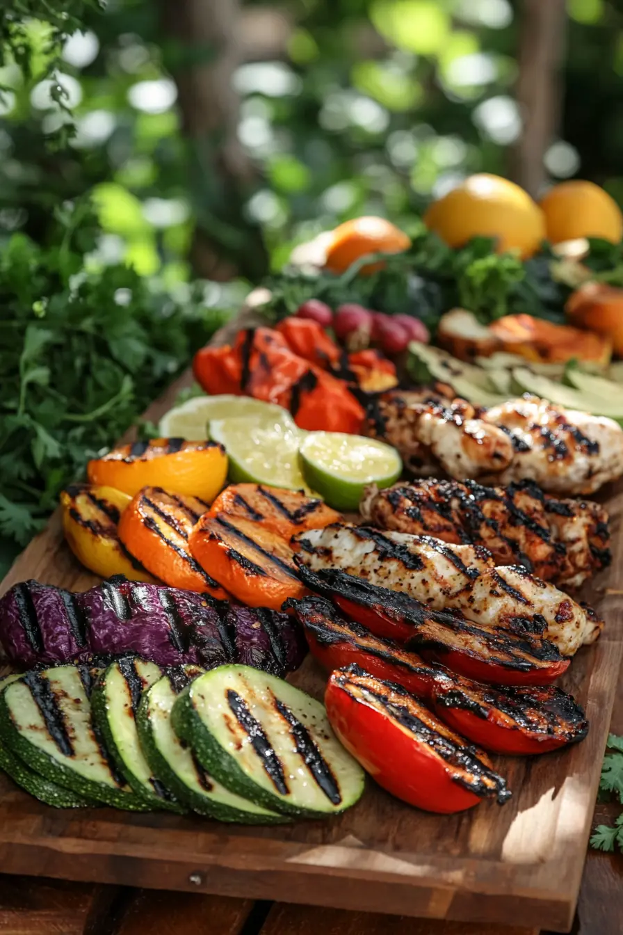 Comment preparer un repas barbecue a faible indice glycemique equilibre et gourmand