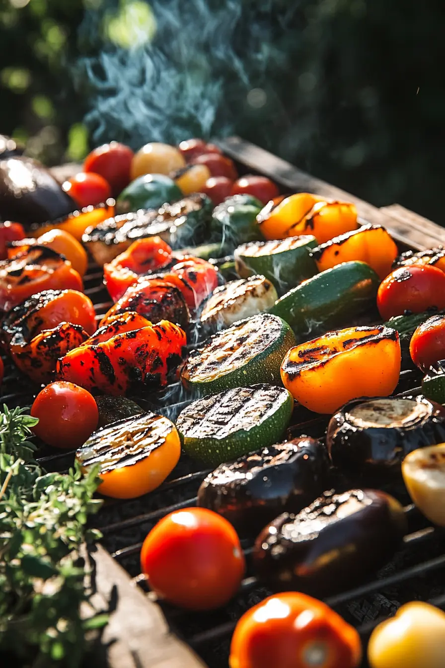 Comment reussir des recettes barbecue sain legumes grilles pleines de fraicheur