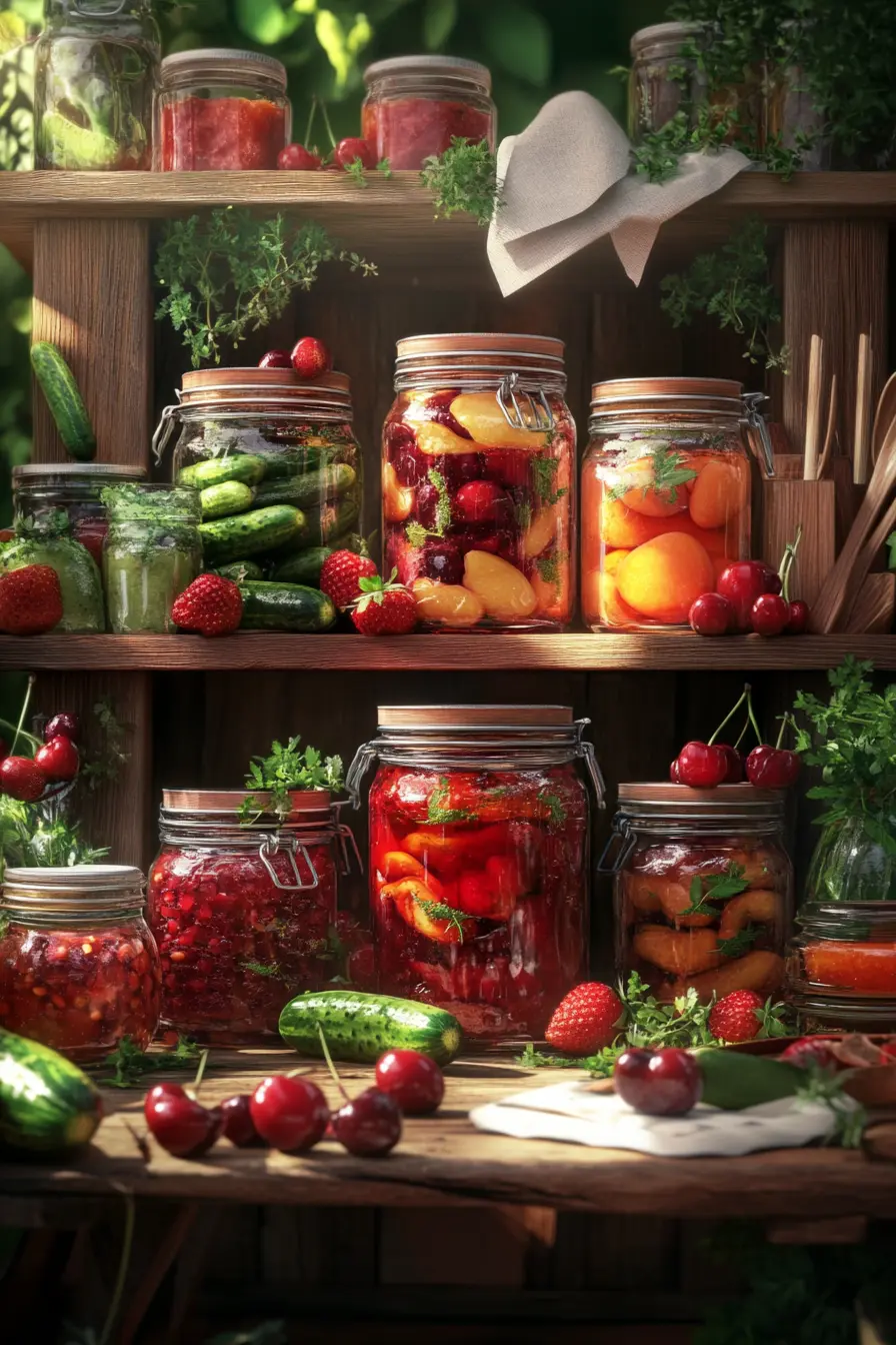 Conserves artisanales recettes simples pour des saveurs authentiques et saines