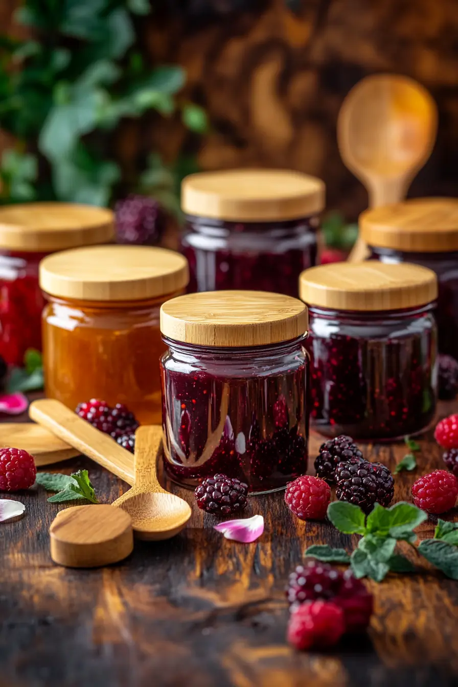 Craquez pour les confitures naturelles pour dessert qui allient goyt et bien etre