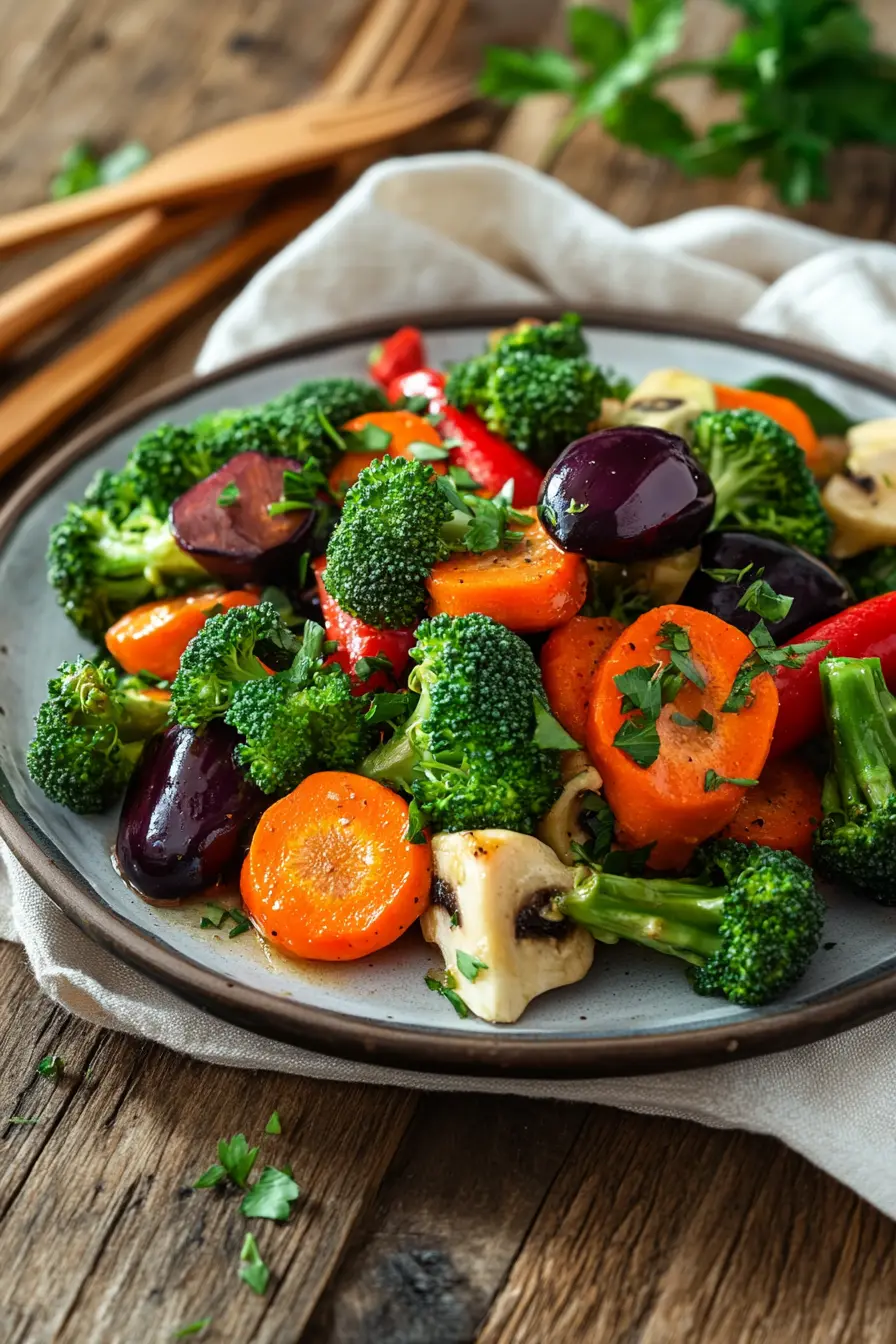 Cuisine facile avec repas sains rapides legumes frais et colores