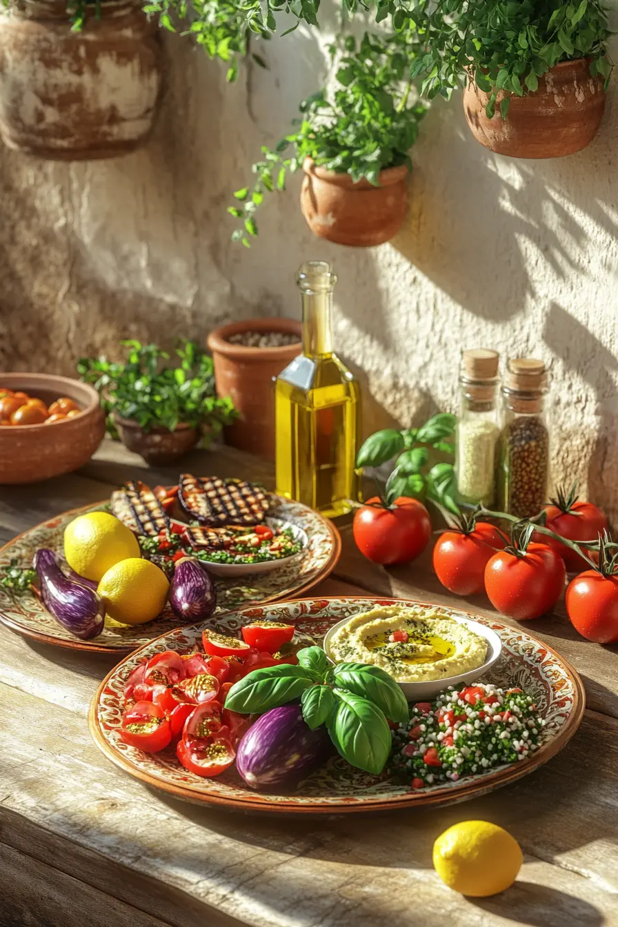 Cuisine mediterraneenne rapide et saine pour un repas equilibre au quotidien