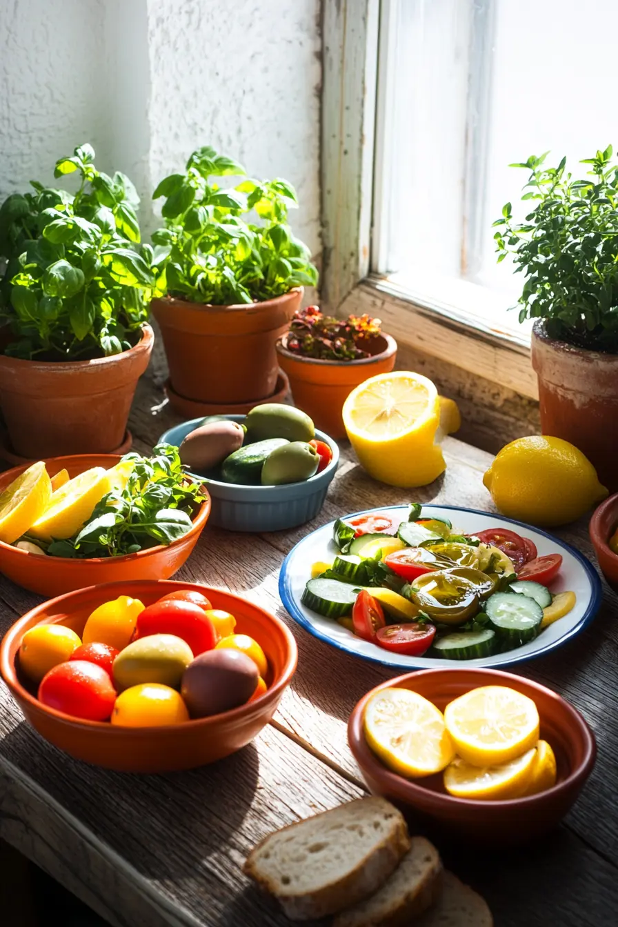 Cuisinez des recettes mediterraneennes saines faciles et pleines de saveurs