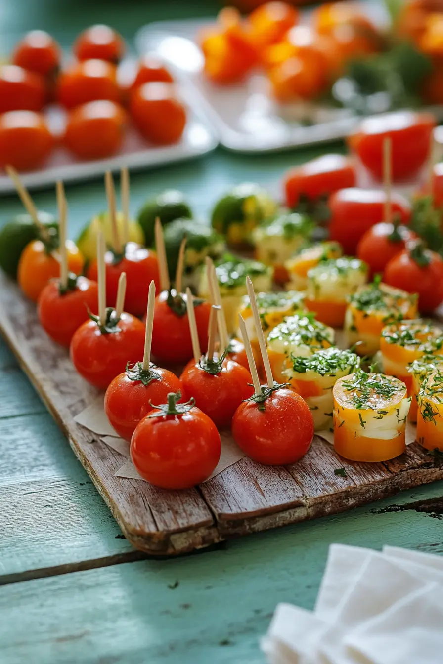 Decouvrez des aperitifs gourmands faible calorie parfaits pour vos moments