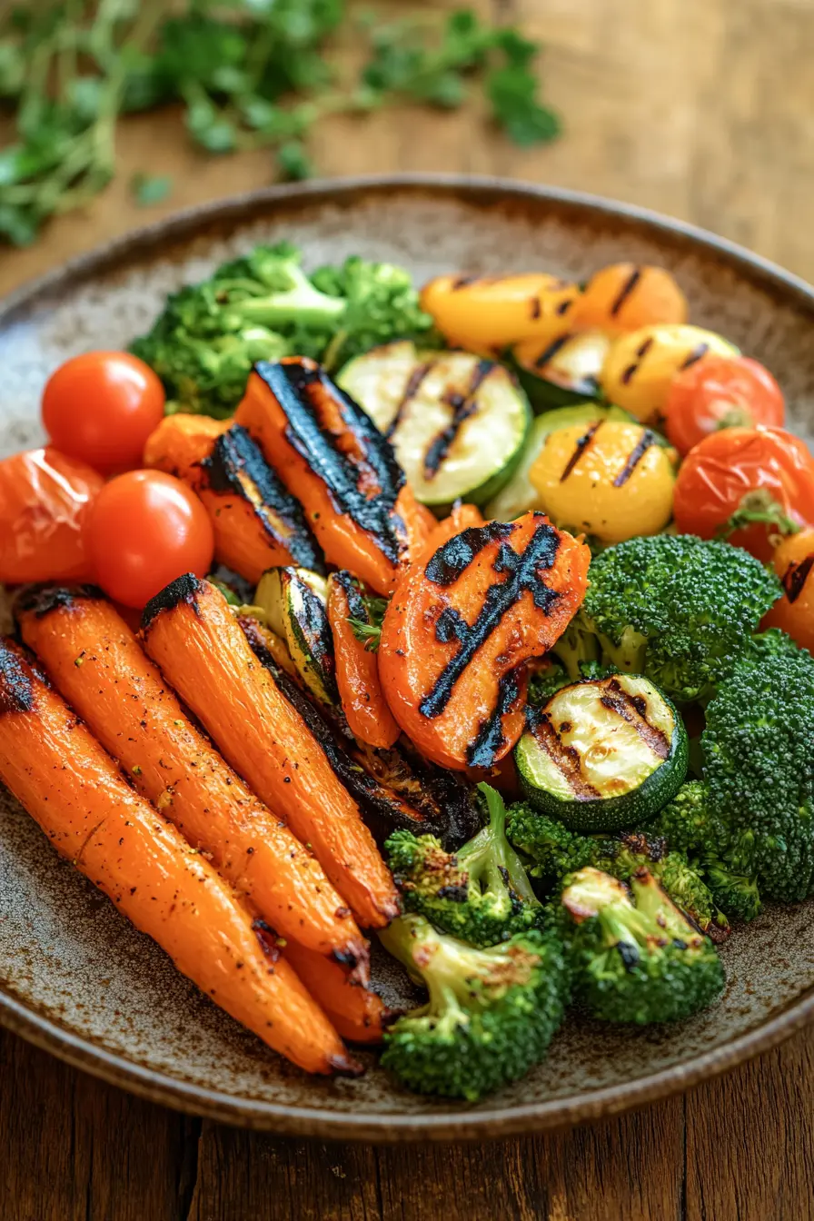 Decouvrez des diners sains legumes varies aux couleurs et textures naturelles