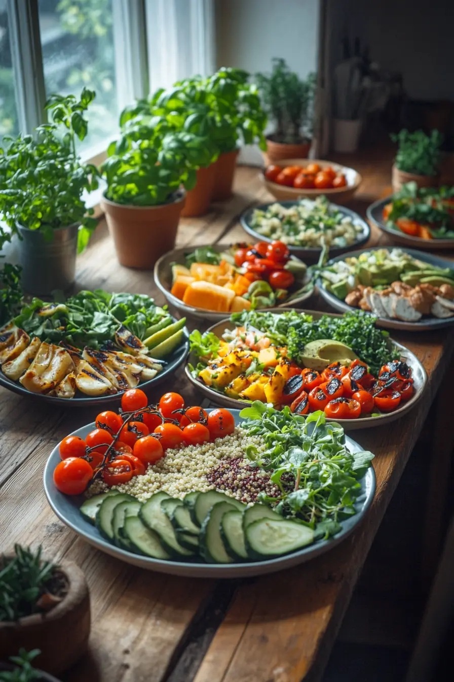 Decouvrez des menus sains a preparer rapidement pour des repas legers et gourmands