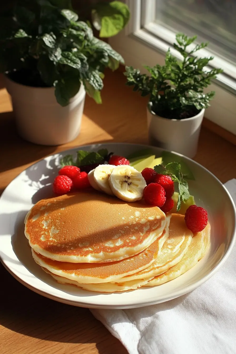 Decouvrez des pancakes legers petit dejeuner sain et gourmands