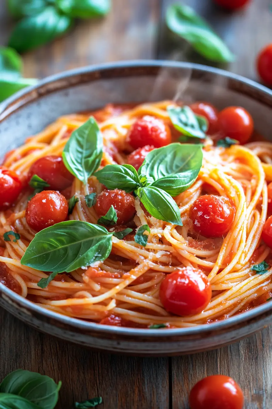 Decouvrez des pates sauce tomate maison healthy pour un repas gourmand et equilibre