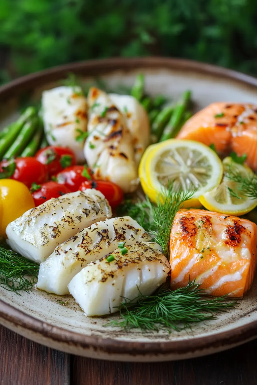 Decouvrez des plats de poissons a faible calorie plein de saveurs naturelles