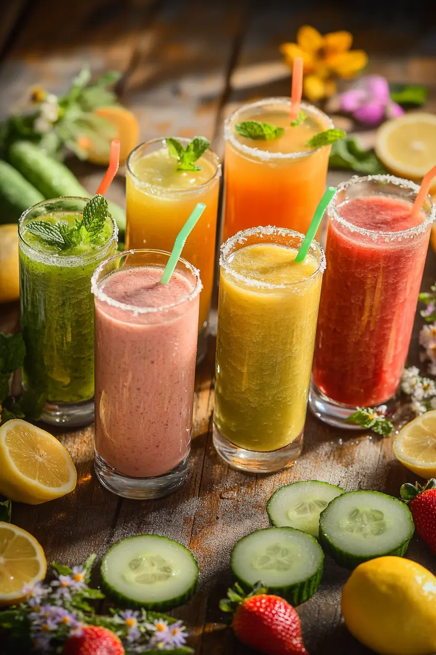 Decouvrez des recettes boissons fraiches saines ideales pour vos pauses sante
