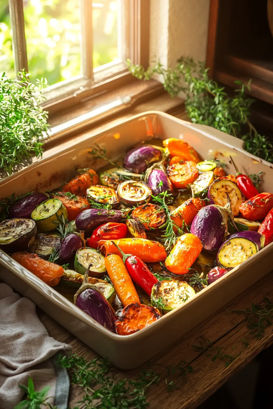 Decouvrez des recettes legumes rotis sante parfaites au four