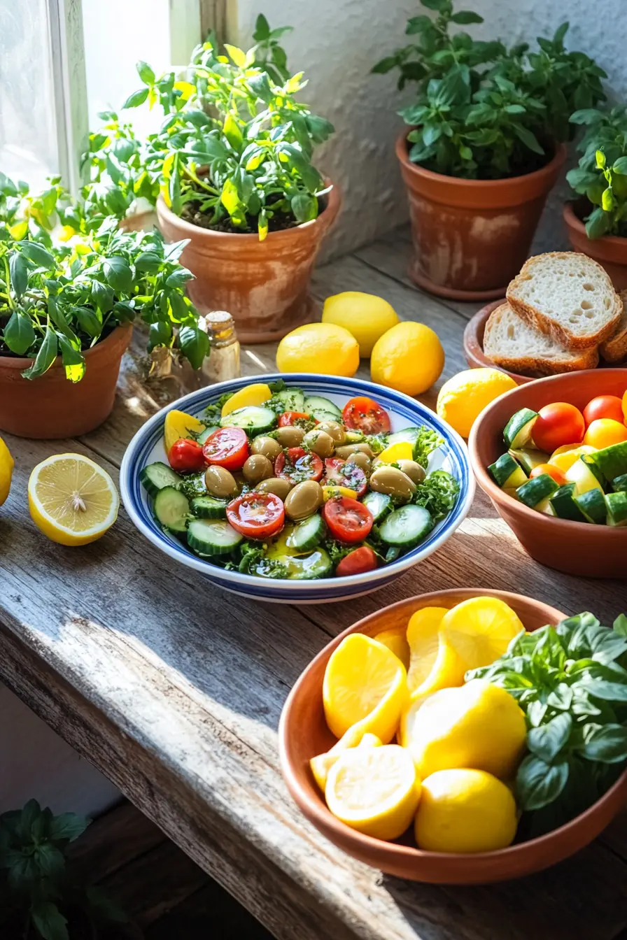 Decouvrez des recettes mediterraneennes saines faciles a preparer chez vous
