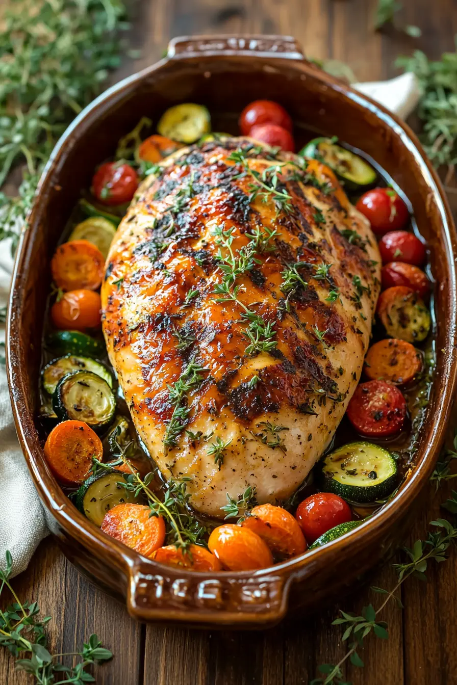Decouvrez des recettes saines dinde au four faciles et gourmandes