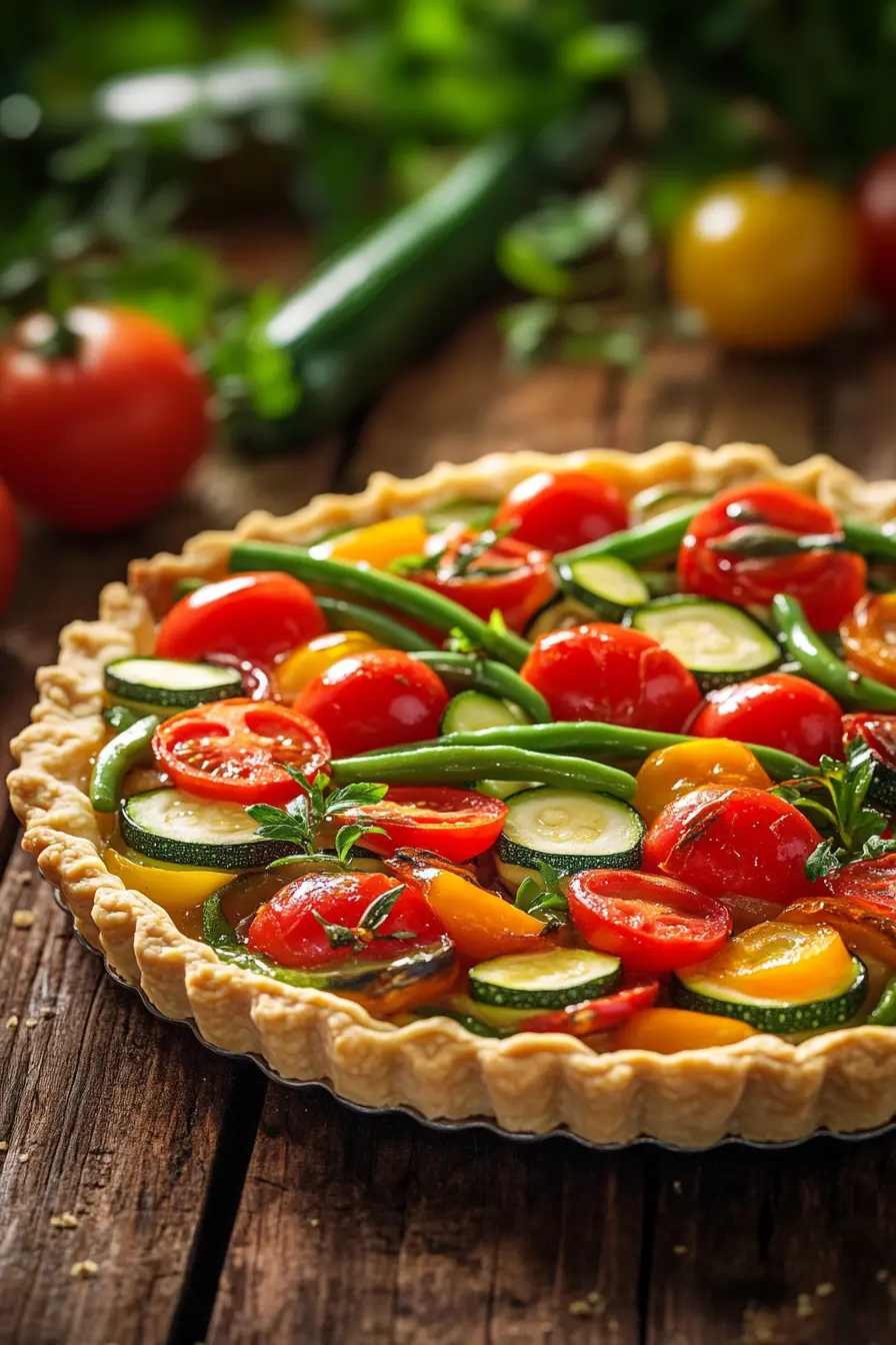 Decouvrez des recettes savoureuses de tartes salees aux legumes frais pour un repas sain