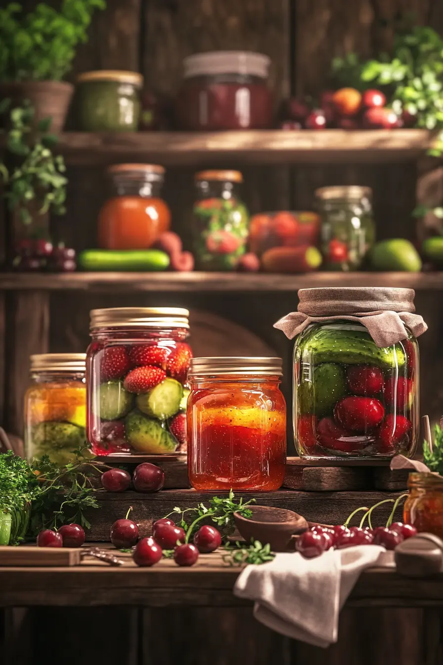 Decouvrez des recettes simples de conserves artisanales pour une cuisine saine
