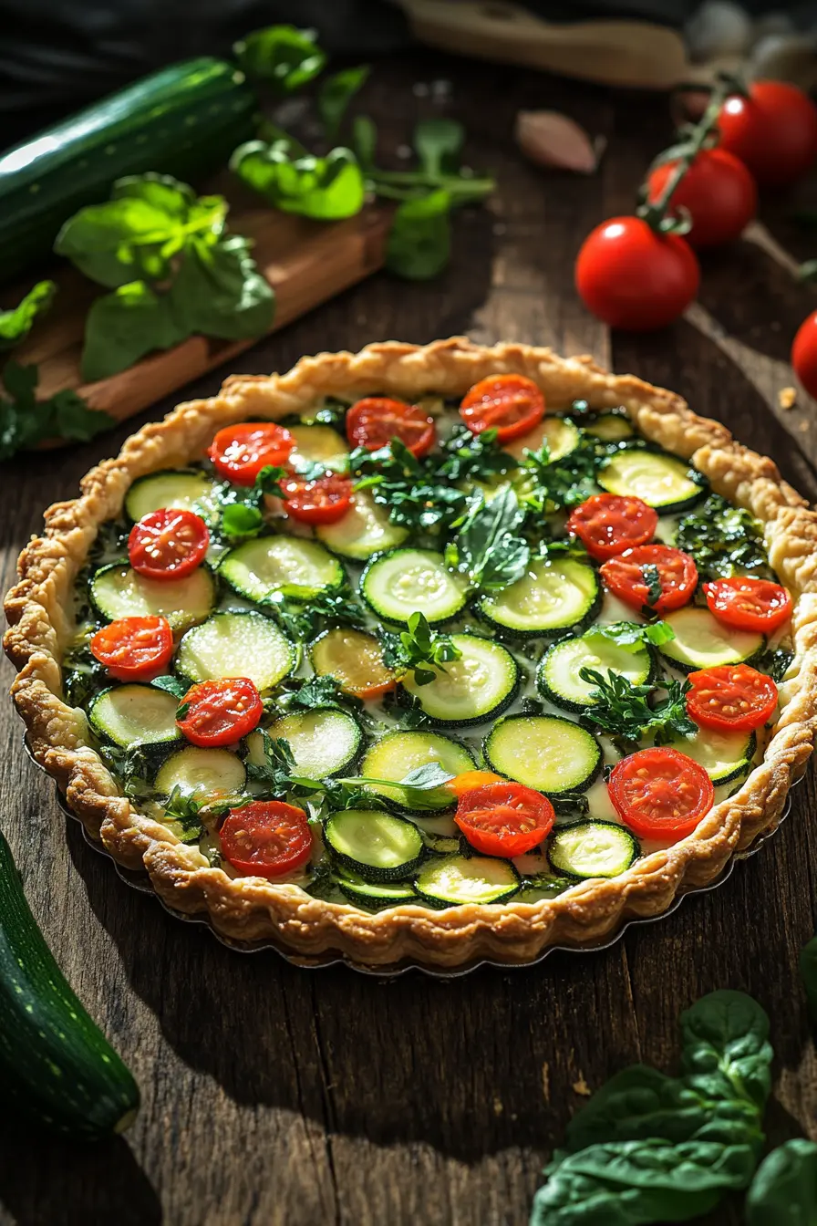 Decouvrez des recettes tartes salees faibles calories savoureuses et legeres