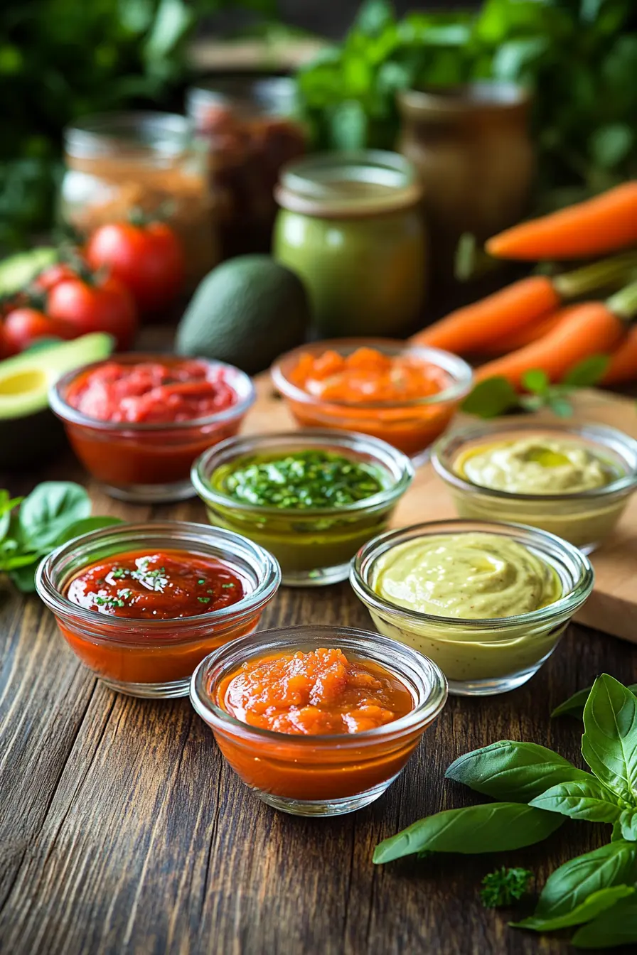 Decouvrez des sauces maison originales sans gluten pleines de saveurs naturelles
