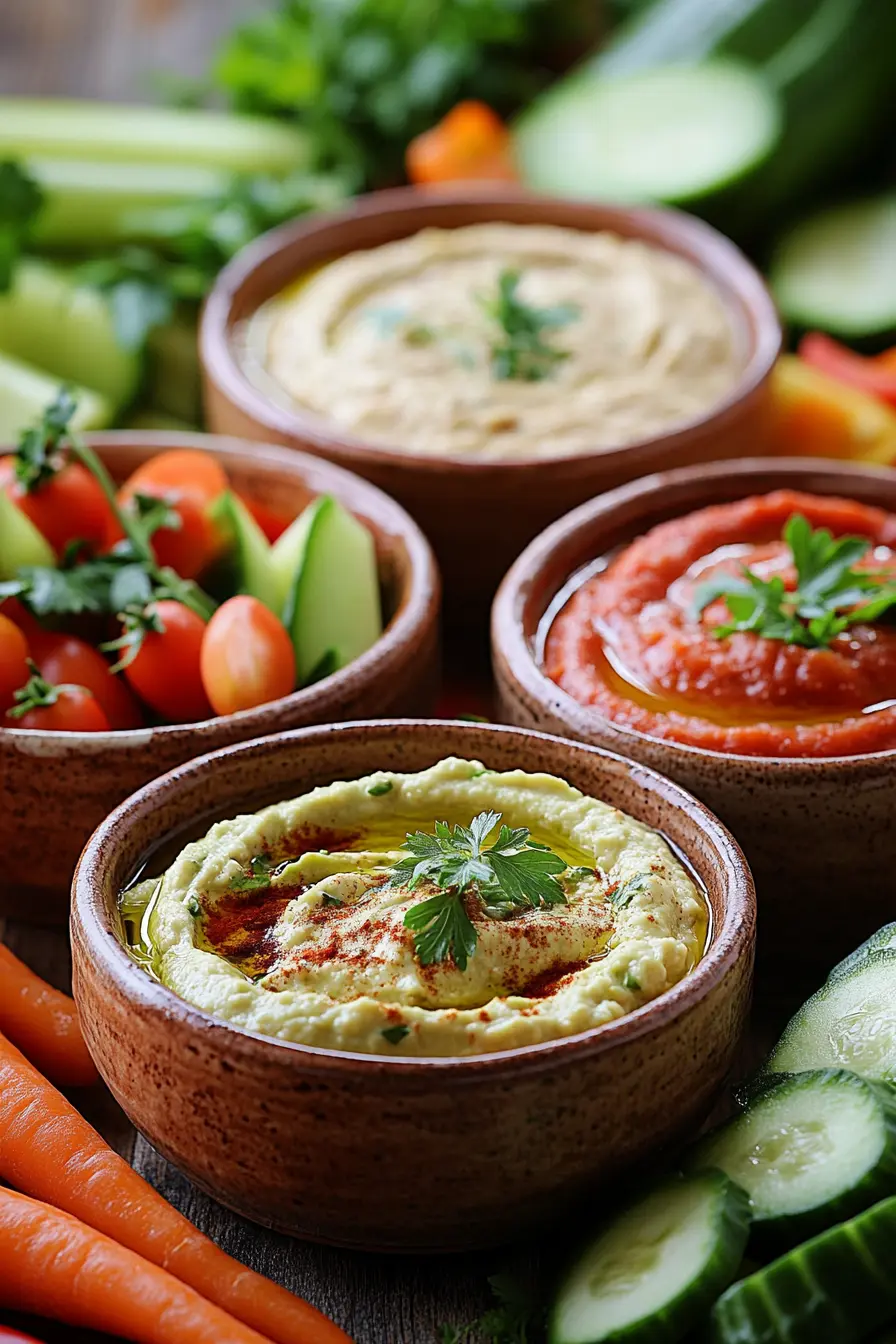 Decouvrez des sauces vegetariennes pour dips maison savoureuses et saines