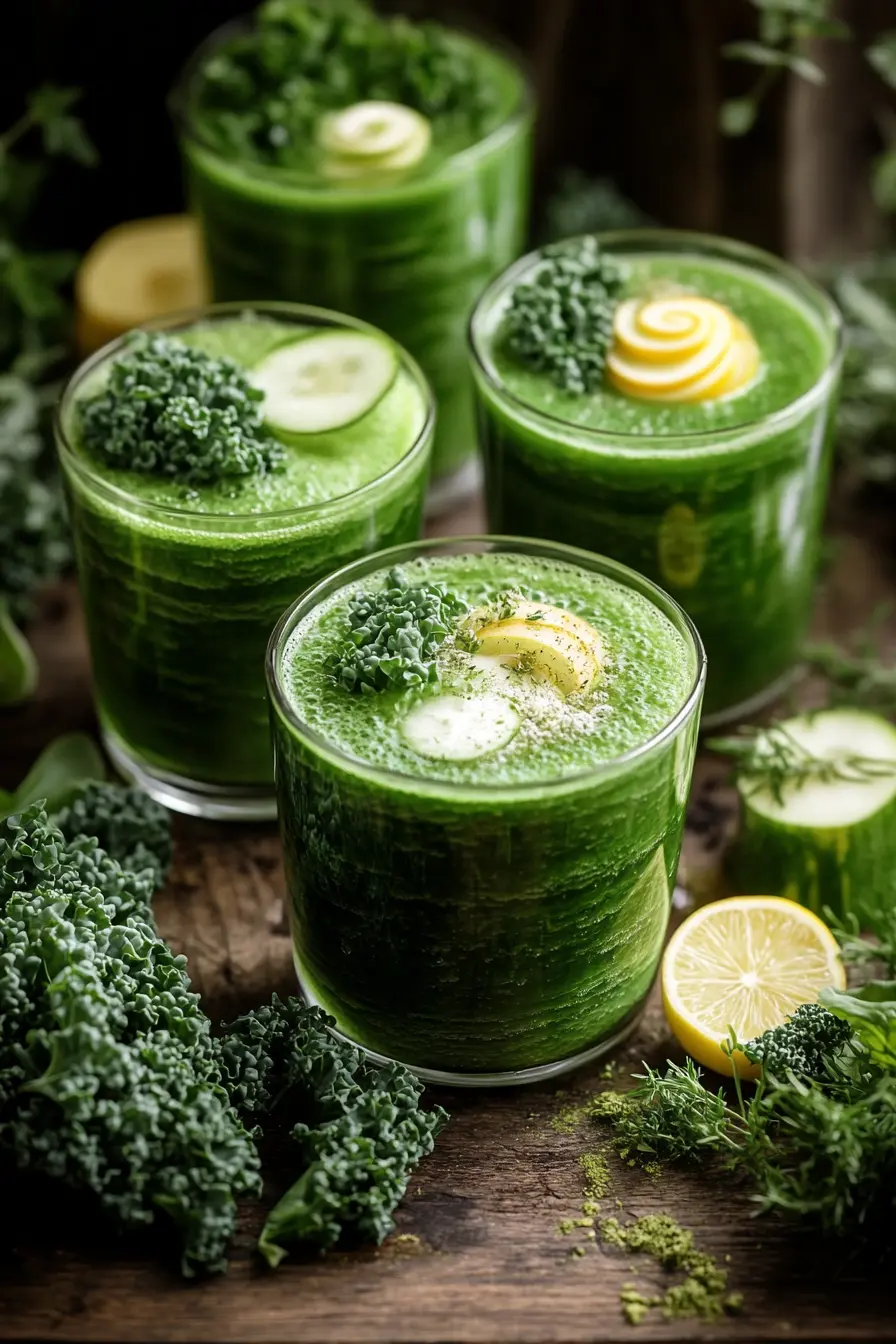 Decouvrez des smoothies verts recettes sante vegetariennes savoureuses