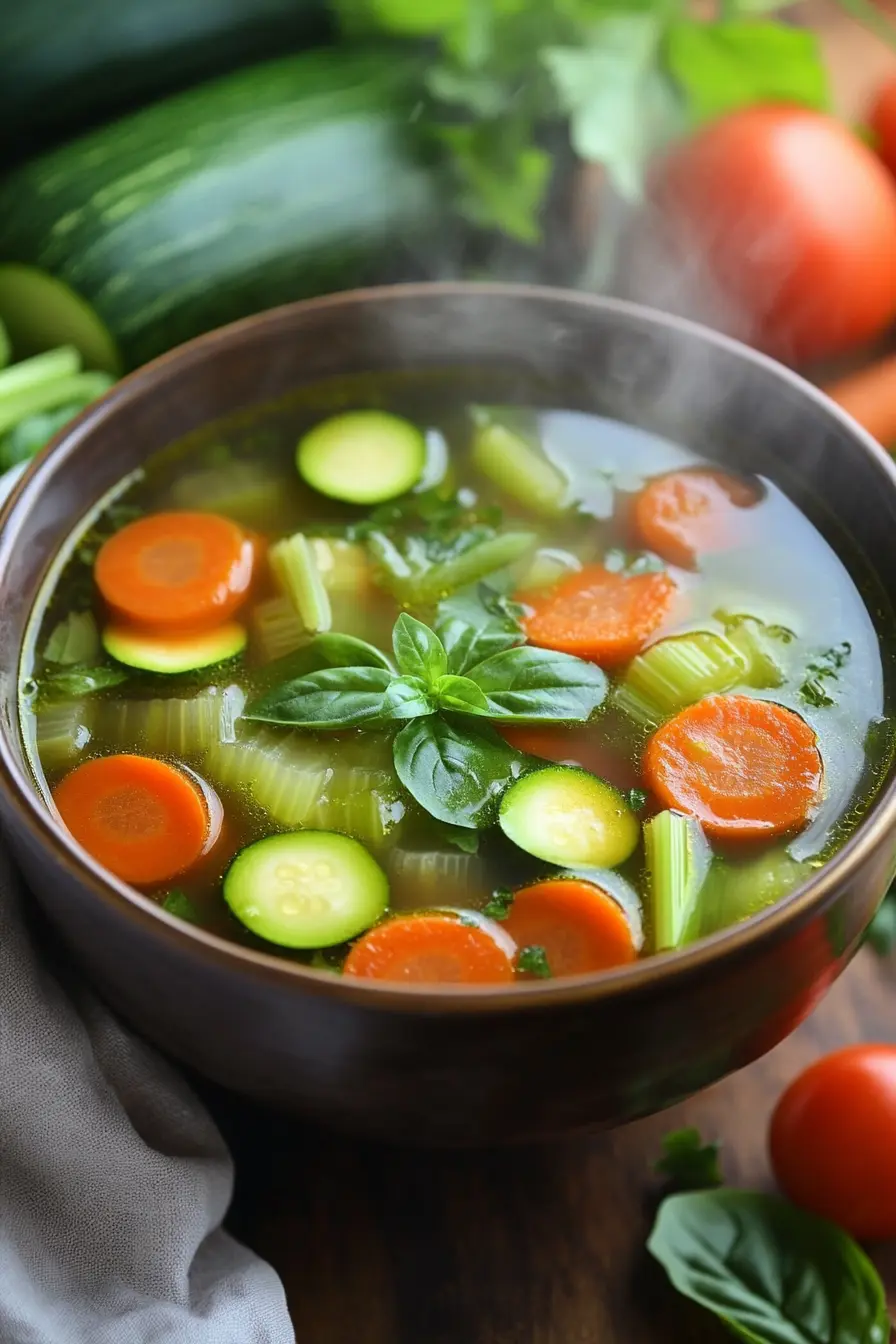 Decouvrez des soups detox aux legumes frais pour une sante optimale
