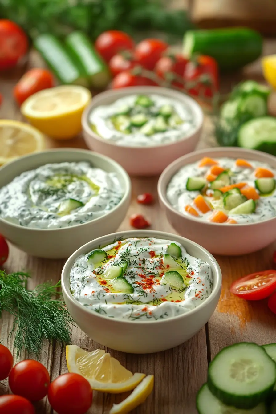 Decouvrez des trempettes healthy a base de yaourt savoureuses et faciles