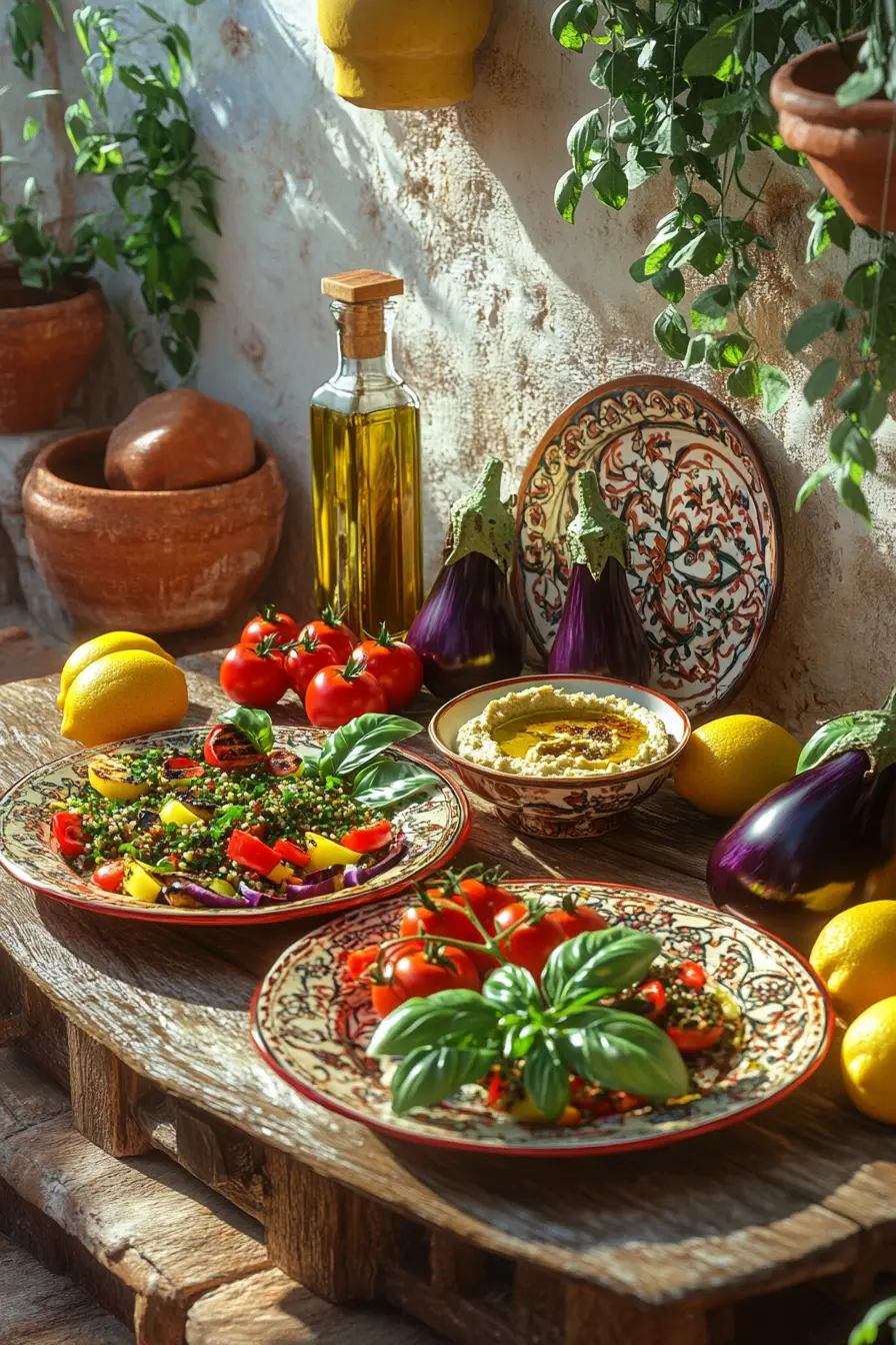 Decouvrez la cuisine mediterraneenne rapide et saine pleine de saveurs fraiches