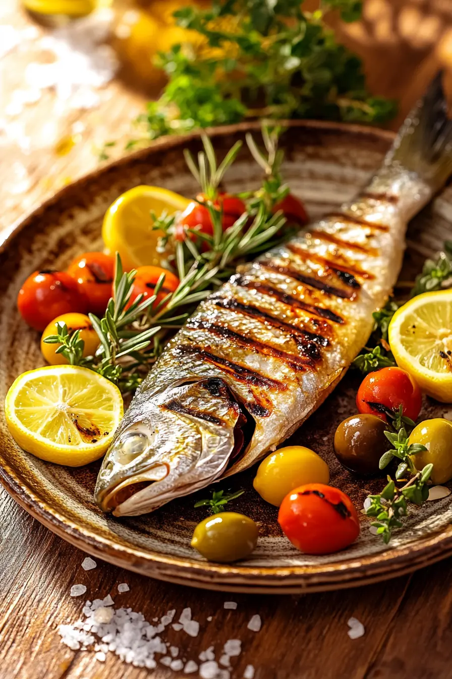 Decouvrez le poisson grille saveur mediterraneenne aux aromes naturels