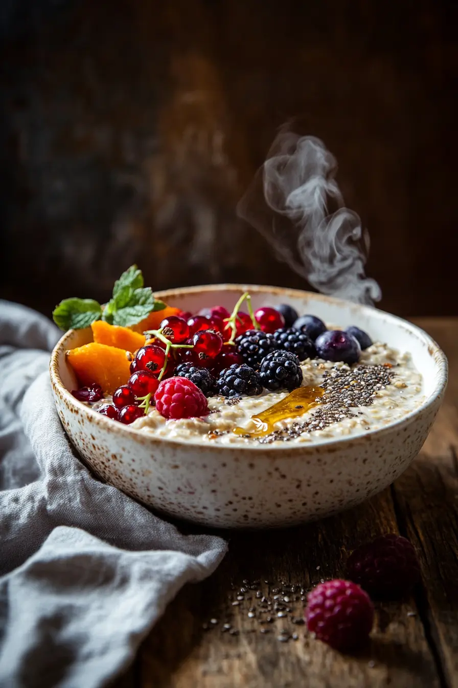 Decouvrez le porridge aux graines petit dejeuner pour un matin sain et energisant