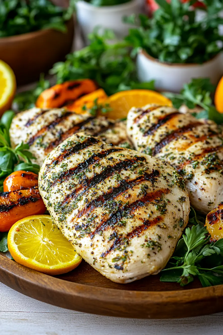 Decouvrez le poulet grille cuisine saine aux saveurs naturelles et equilibrees