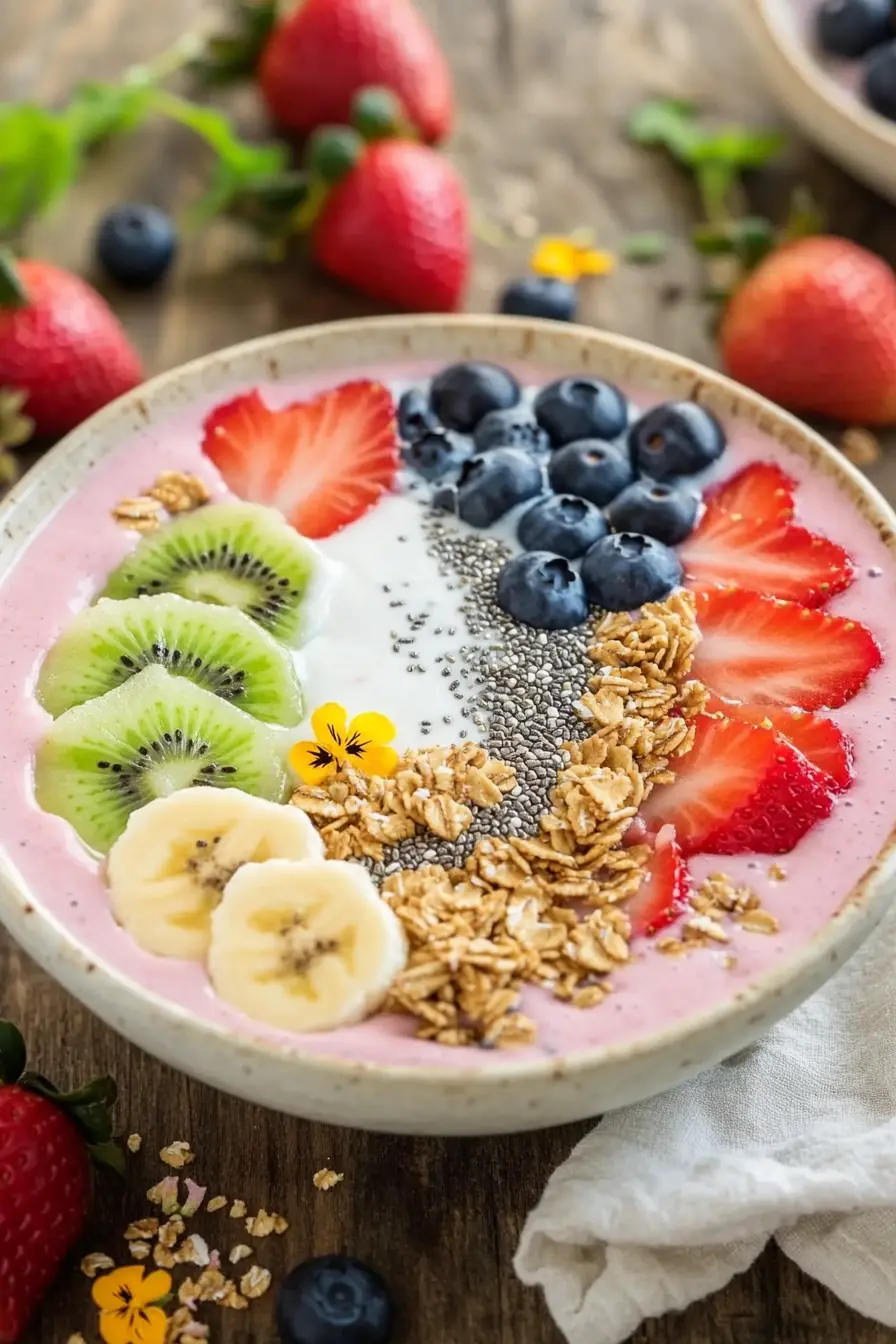 Decouvrez le smoothie bowl petit dejeuner sante pour bien demarrer la journee