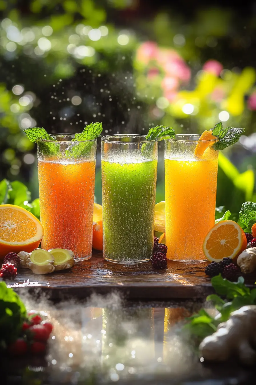 Decouvrez les boissons energetiques naturelles faites maison pour booster votre energie