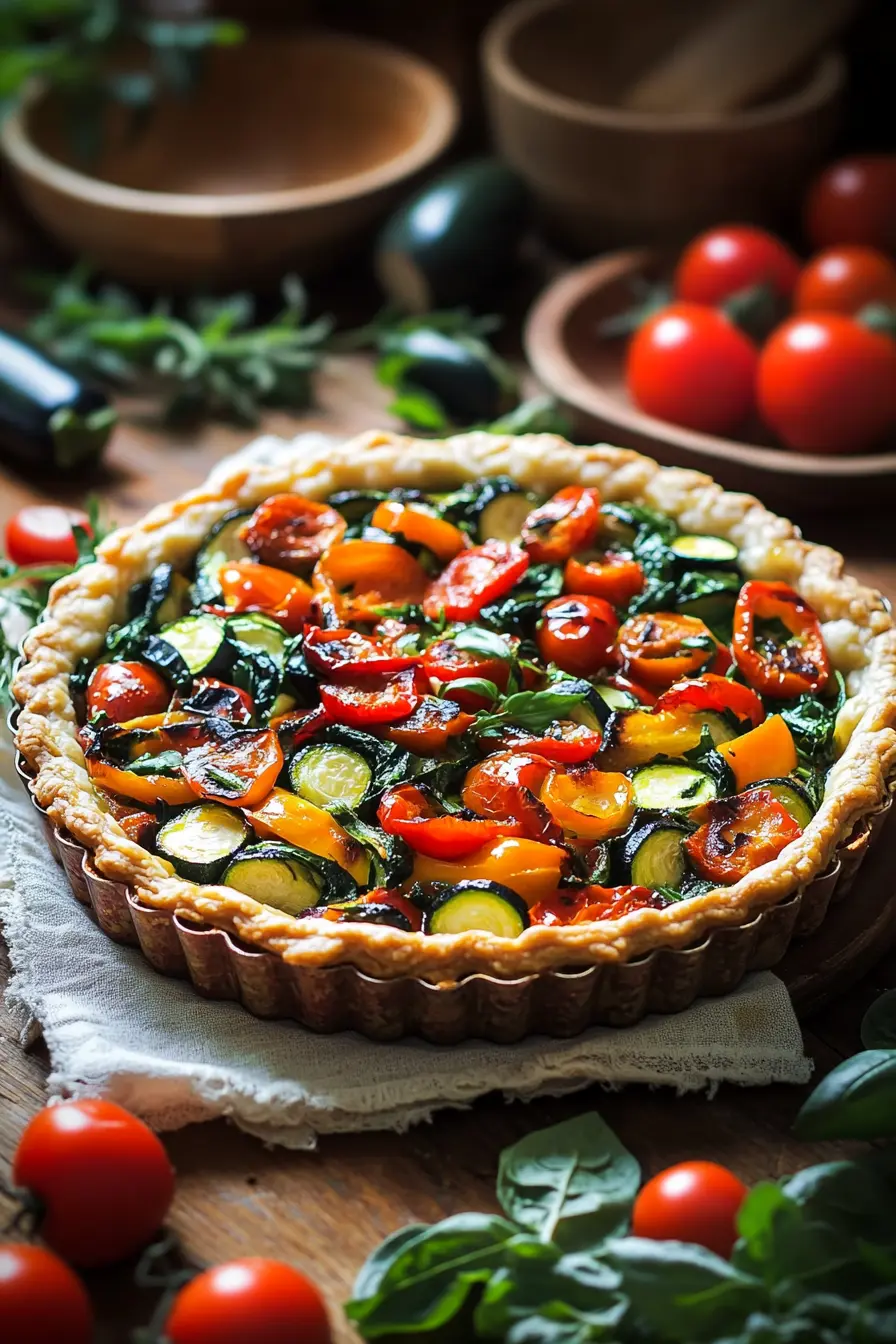 Decouvrez les meilleures tartes salees aux legumes varies pleine de fraicheur