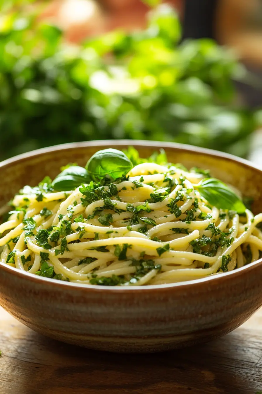 Decouvrez recettes pates aux herbes fraiches riches en gout et legeres