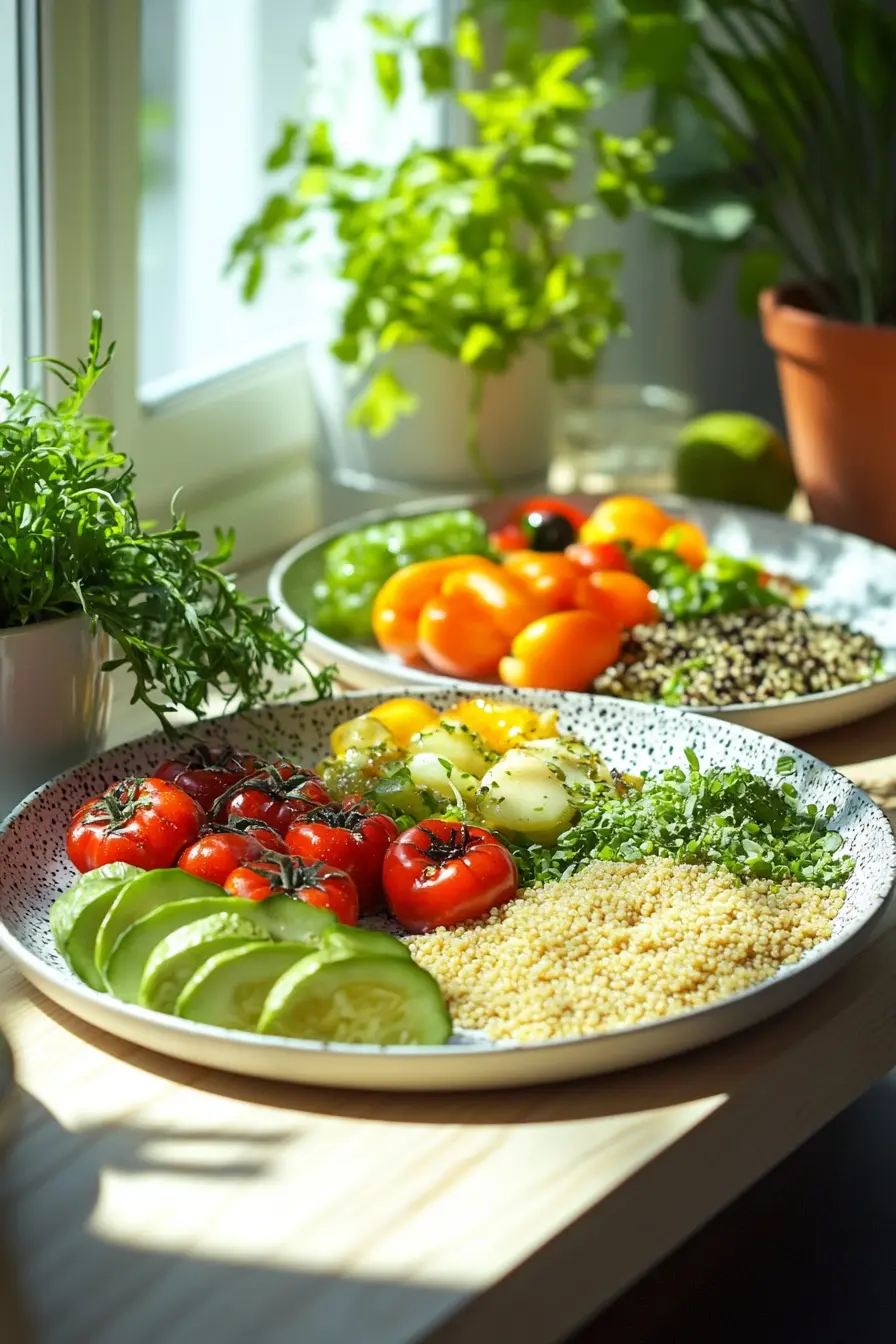 Decouvrez un menu vegetarien pour perte de poids sain et naturel