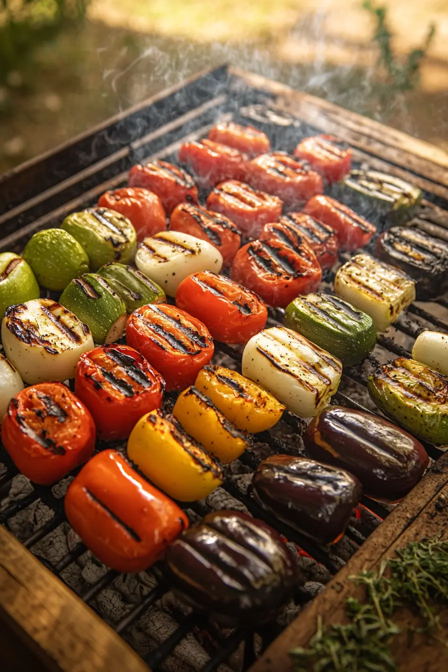 Delicieuses recettes barbecue sain legumes grilles pour un ete gourmand