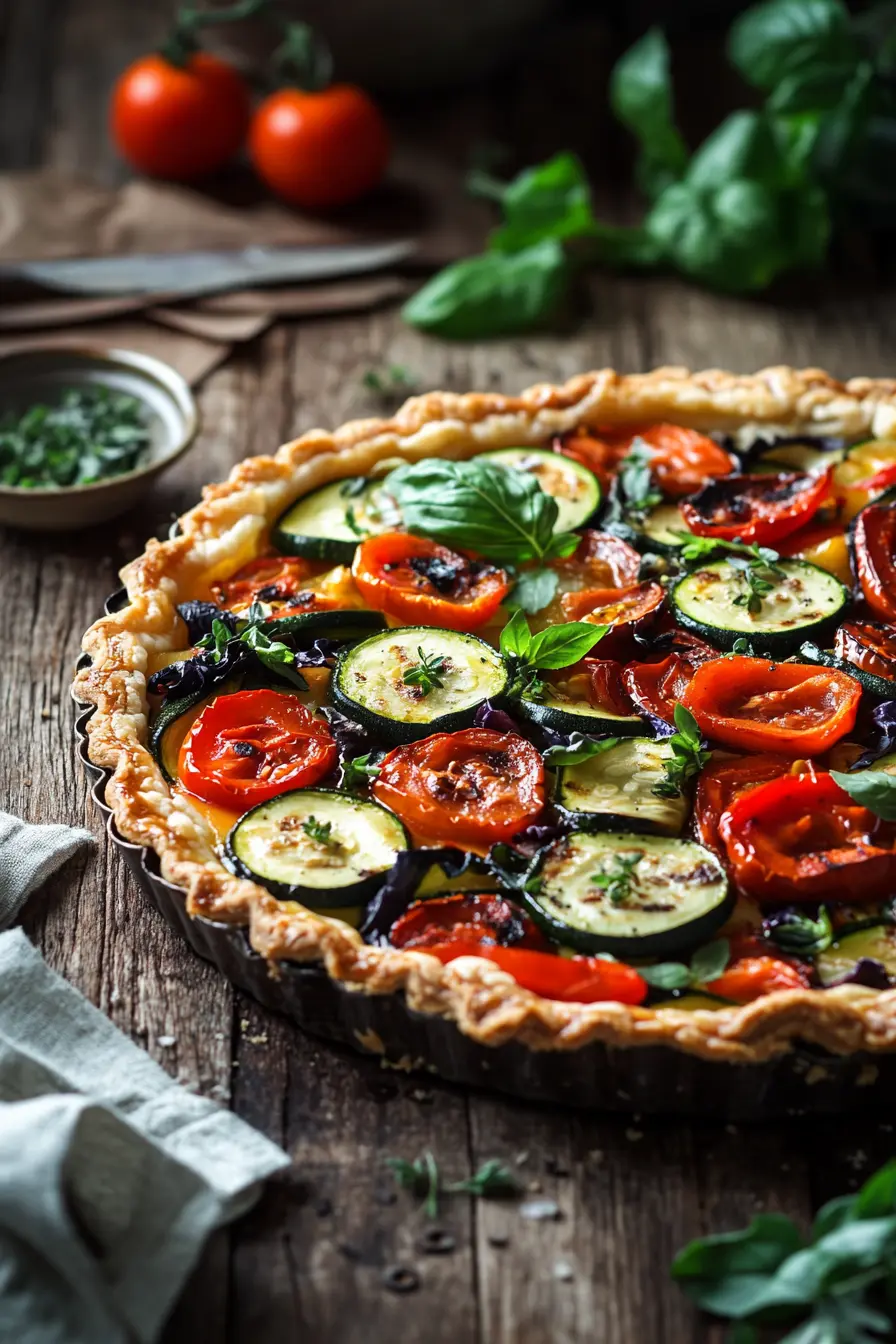 Delicieuses recettes tartes vegetariennes gourmandes a decouvrir absolument