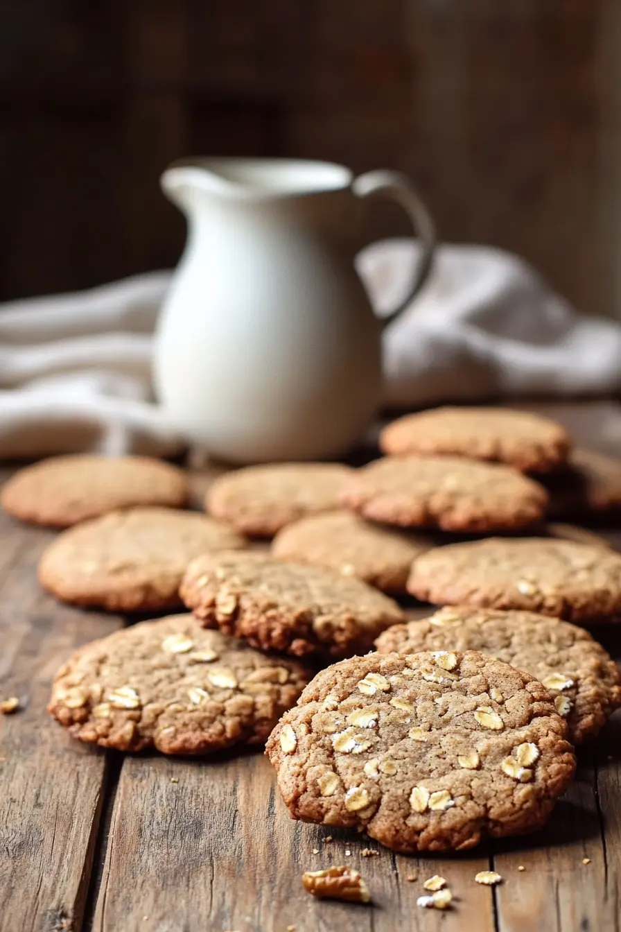 Delicieux cookies faits maison farine complete pour une pause saine