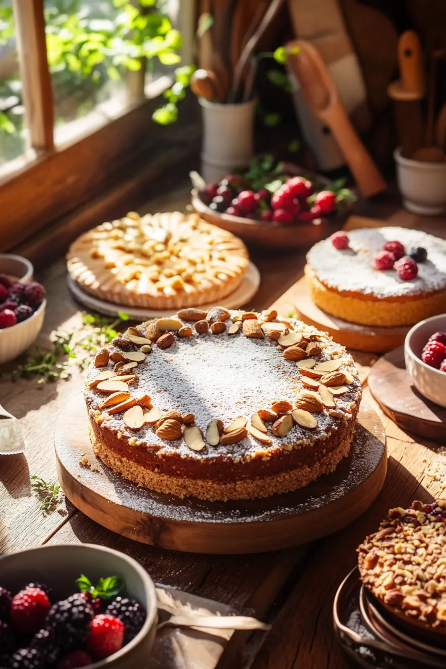 Delicieux gateaux maison sans farine blanche pour une patisserie saine