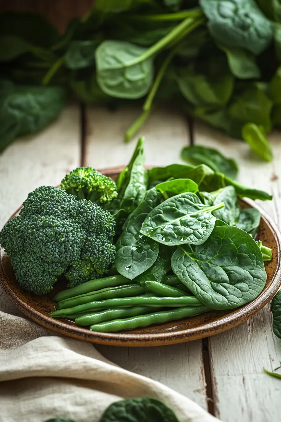 Delicieux plats principaux a base de legumes verts pour une cuisine saine