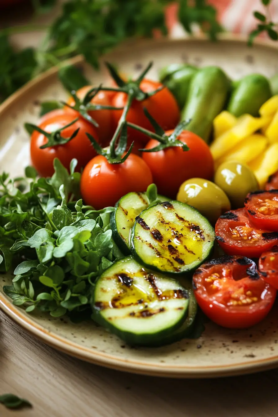 Diner leger recette cuisine mediterraneenne aux saveurs authentiques et colorees
