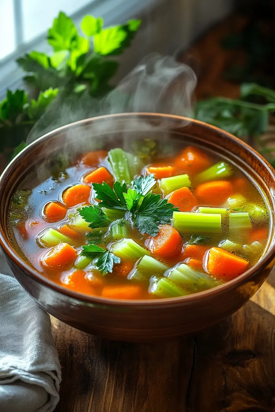 Dycouvrez une recette de soupe facile et saine pleine de saveurs naturelles