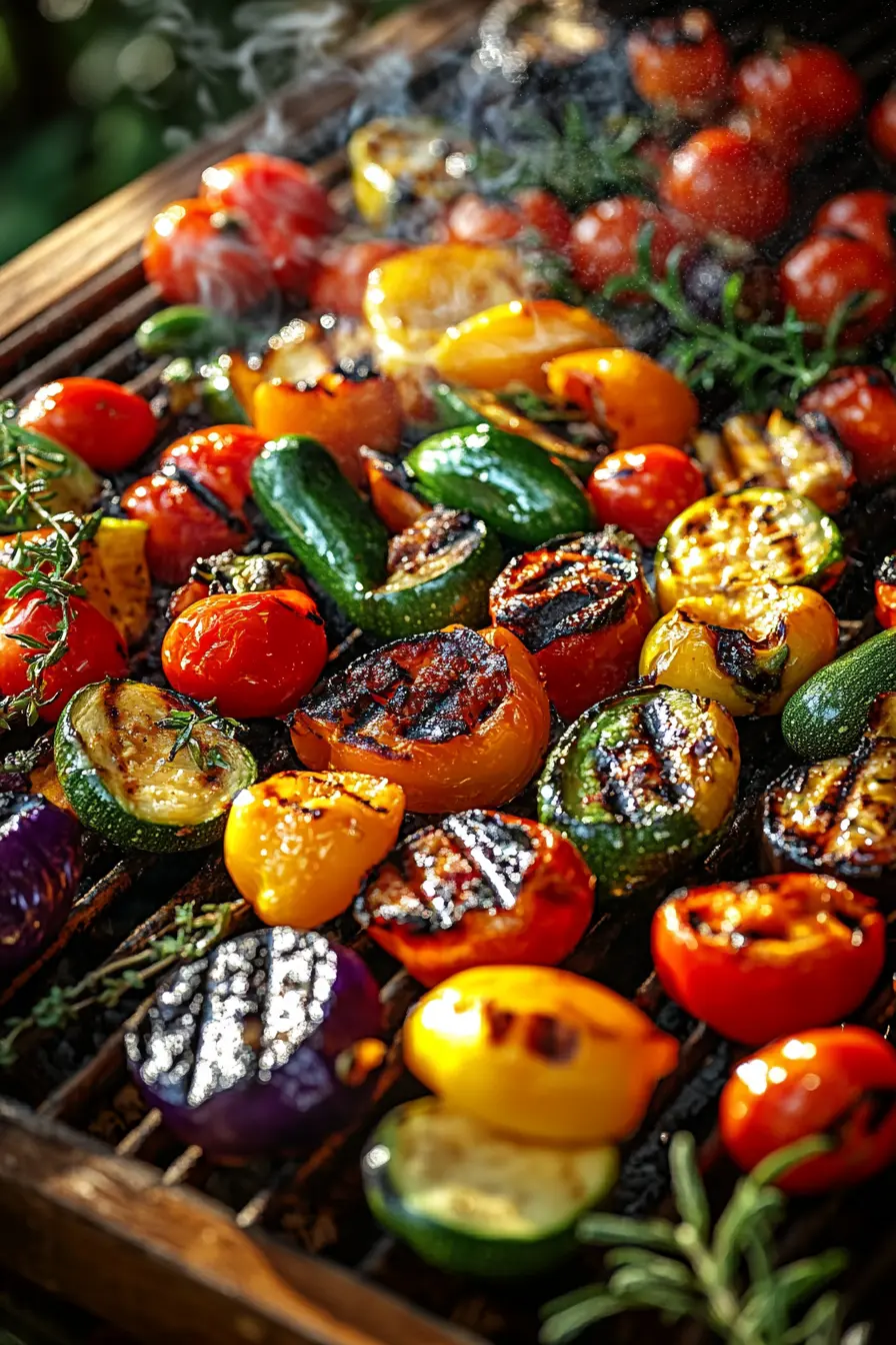 Explorez des recettes barbecue sain legumes grilles riches en couleurs et saveurs