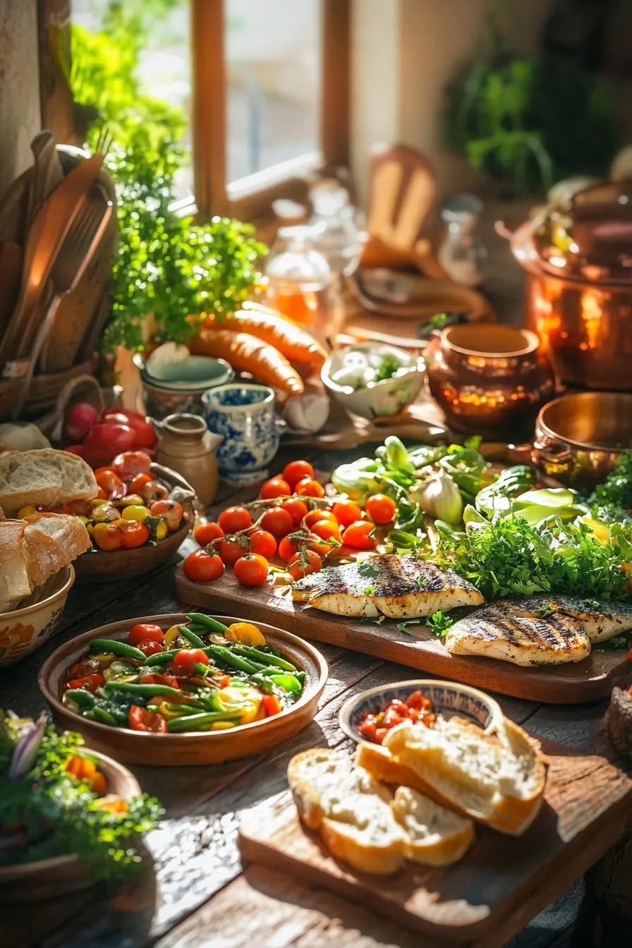 Explorez des recettes francaises sans creme ni beurre simples et equilibrees